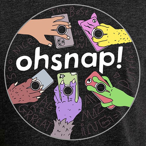 Shirt design for ohsnap!