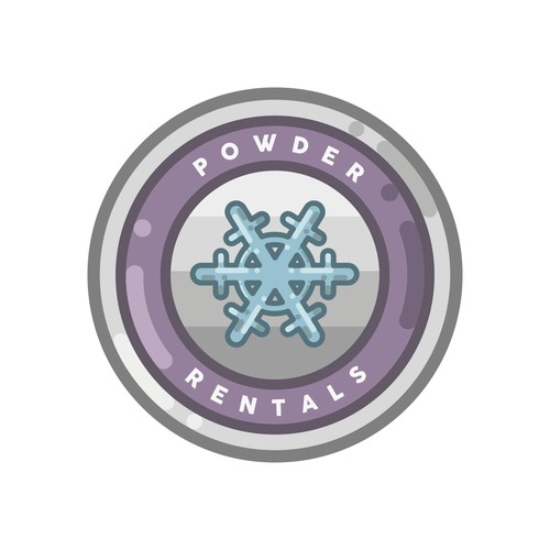 Propuesta de Logo para: Powder Rentals
