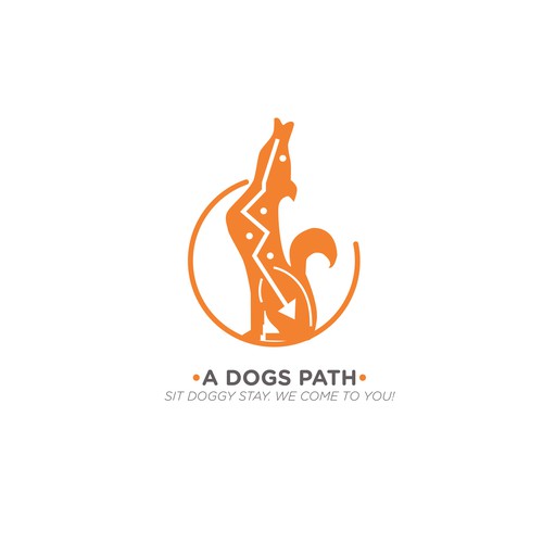 a dog path