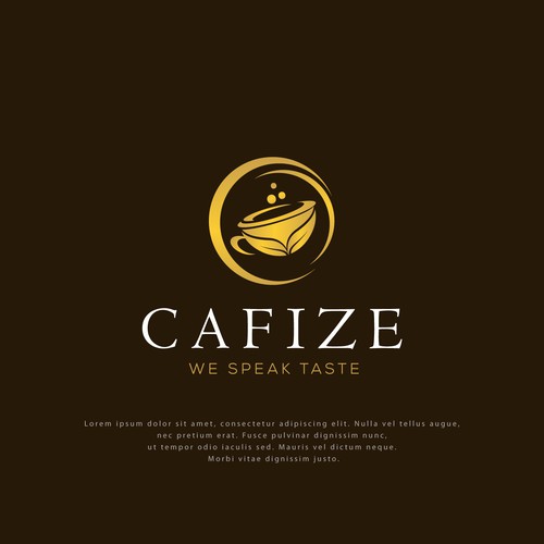 Logo Design for Cafize Coffee