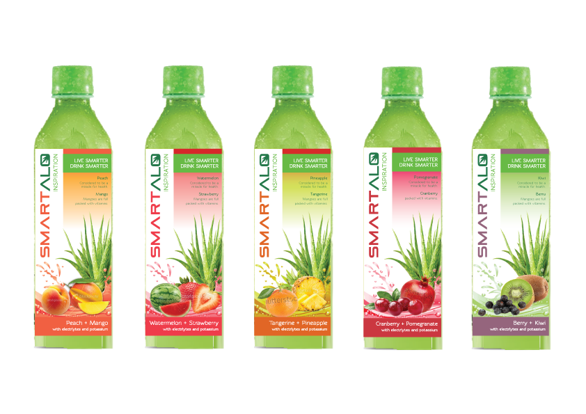 **Urgent - Help Needed!" New Smart ALO Drink Label Design Needed 