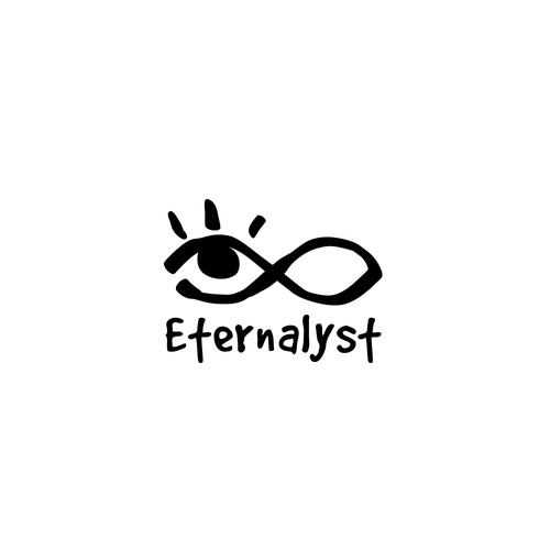Artistic infinity logo