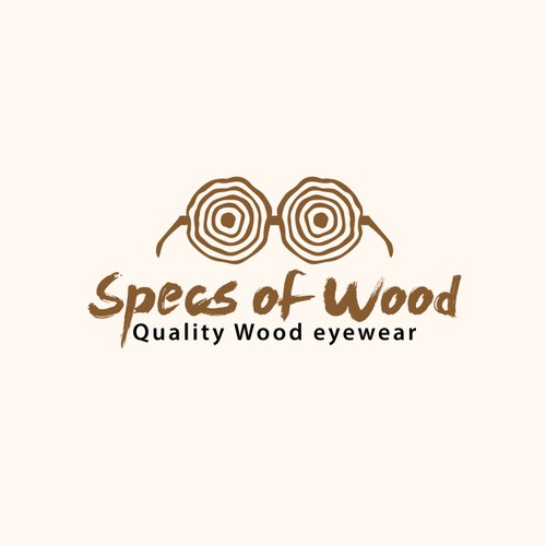 Specs of Wood Logo