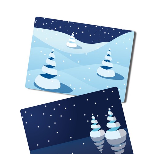 Holidays greeting card