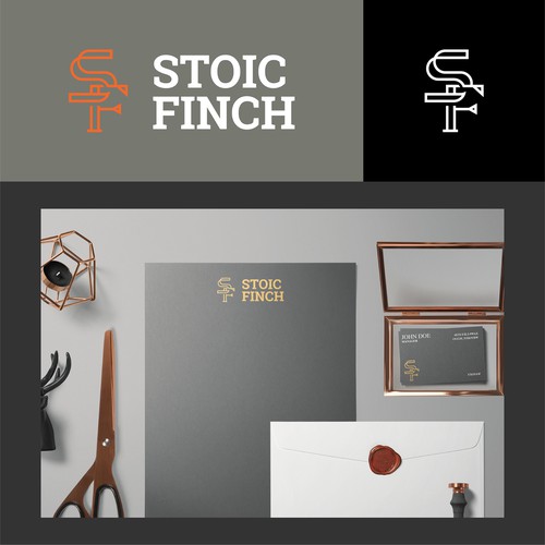 Logo Design -Stoic Finch (v.2)