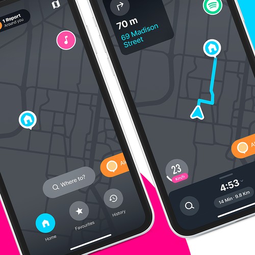 Waze Redesign