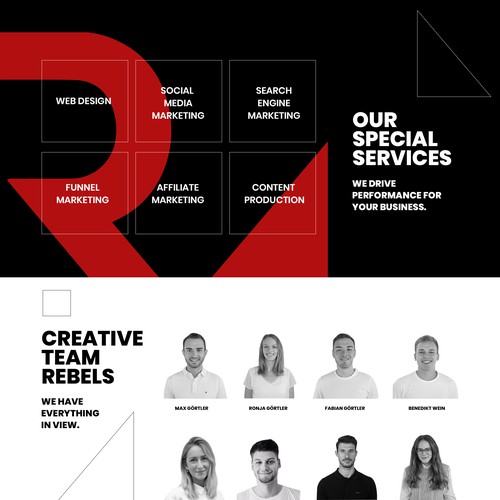 Crazy webpage for an agency out of the ordinary.