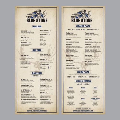 Menu Design