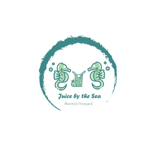 Logo for jucie bar on the beach