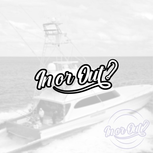 Logo for a fishing boat