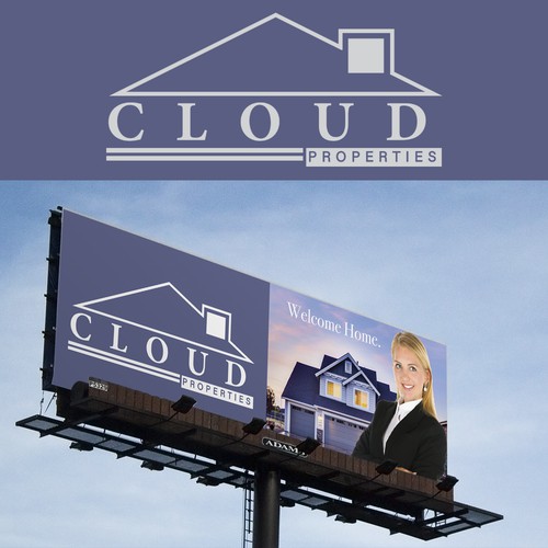 Cloud Properties - Real Estate Logo