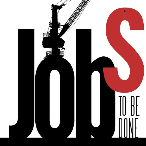 Book cover concept for “Jobs to be Done”