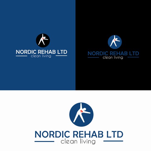 A health logo for rehabilitation