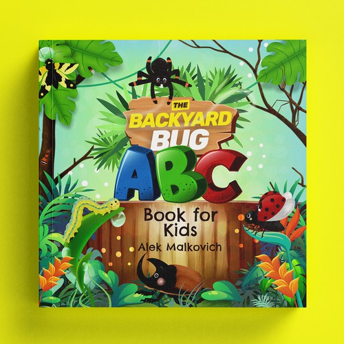 The Backyard Bug ABC Book for Kids
