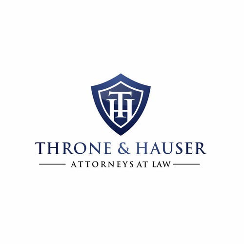 Logo design for Throne & Hauser - Family Law Attorneys