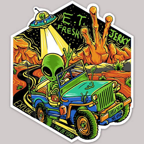 Jeep sticker competition