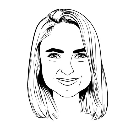 Portrait black and white 