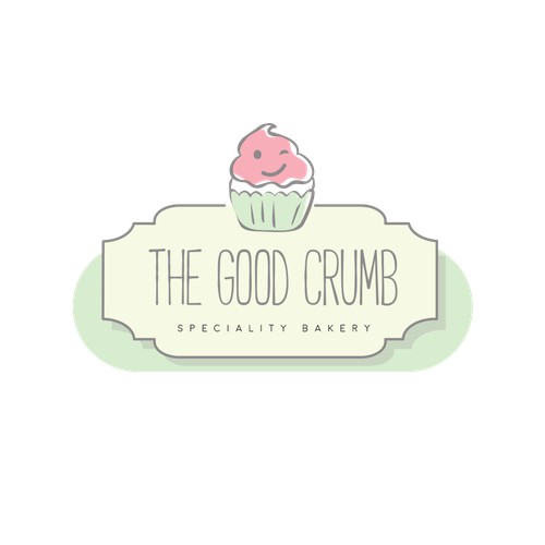 Logo for bakery specializing in cookies, cupcakes, and pies