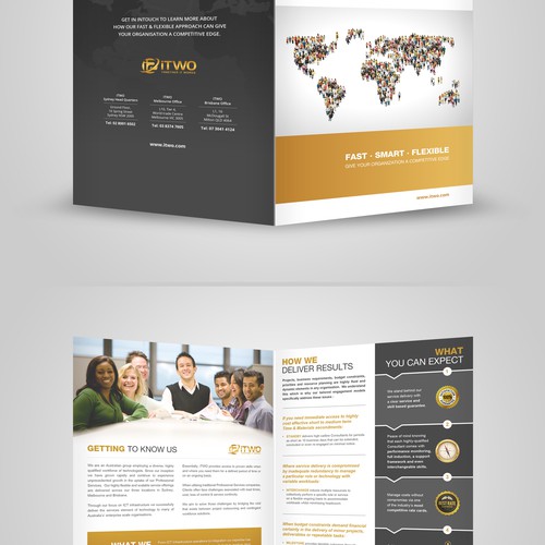 Create a great new brochure for iTWO!