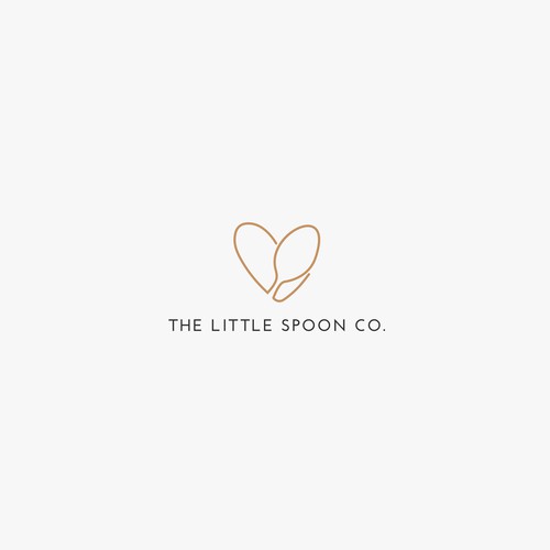 Abstract logo design for adorable, cozy cafe