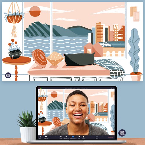 Happy place for inspiration - Neutral version