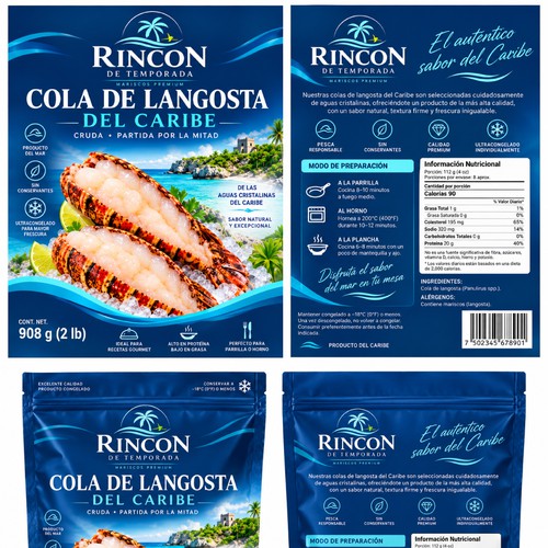 Cola de Langosta del Caribe.