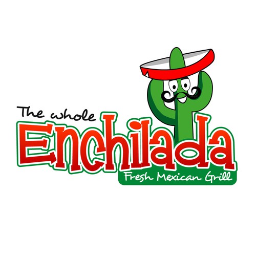 Help The Whole Enchilada Fresh Mexican Grill with a new logo