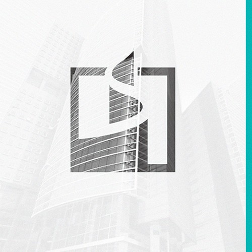 Building S Letter Initial Logo