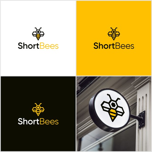ShortBees | Professional SaaS Brand Logo Design