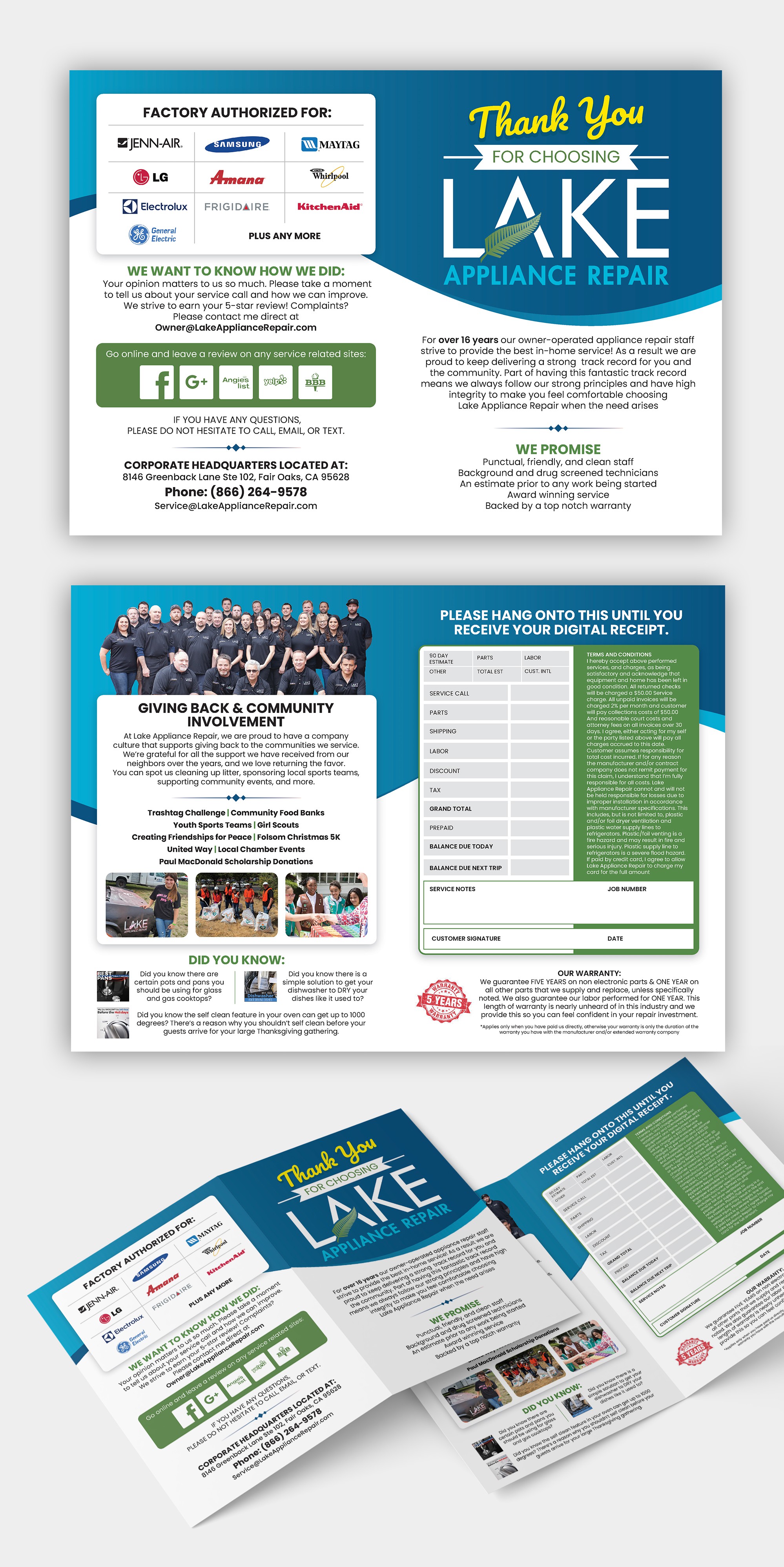 Re-Design Company Brochure *Fun and Professional*