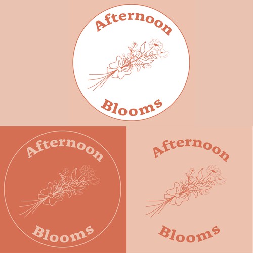 Afternoon Blooms (Logo Concept 3)
