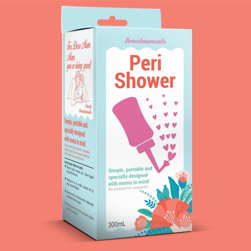 peri shower packaging