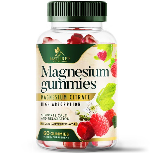 Winner Supplement label design