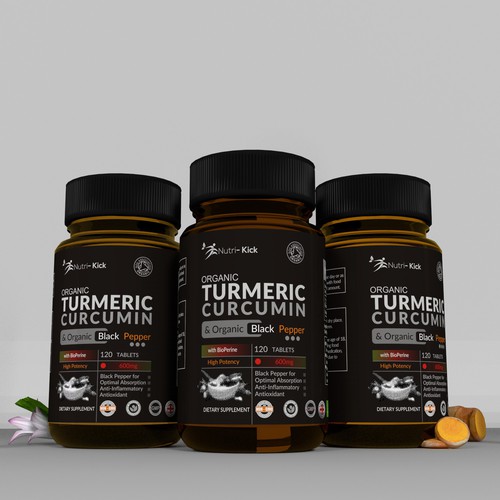 label for TURMERIC