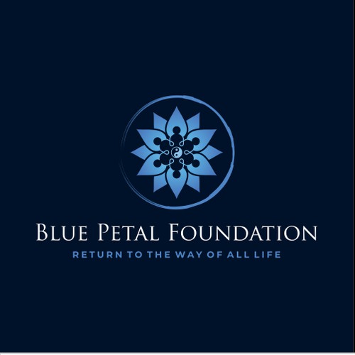 Logo for Blue Petal Foundation