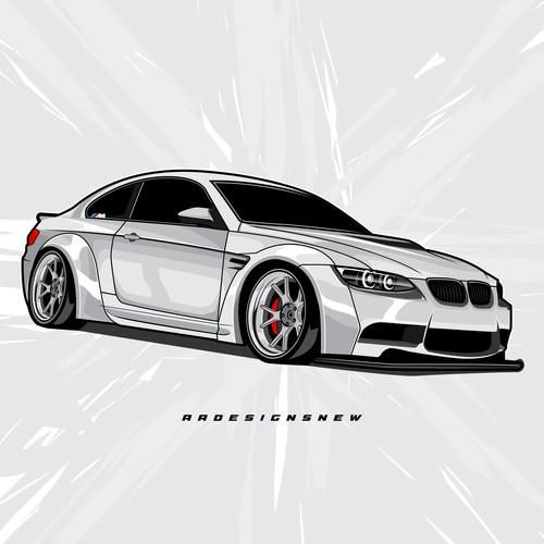 BMW E92 DESIGNS CAR