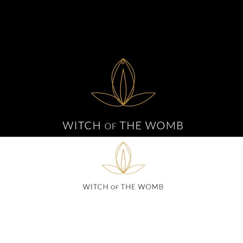 A logo with feminine symbolism.