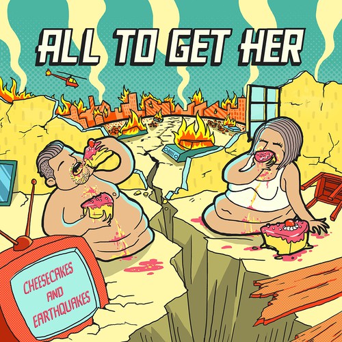 album cover concept for "all to get her"