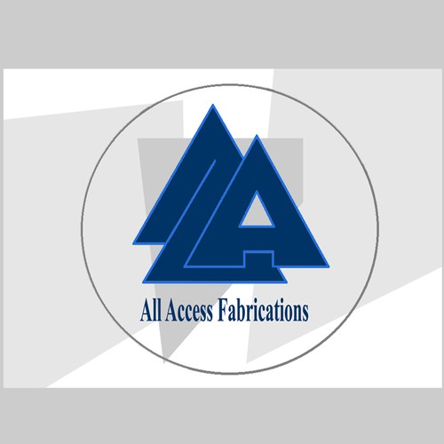 Geometric logo Concept for metal fabrication