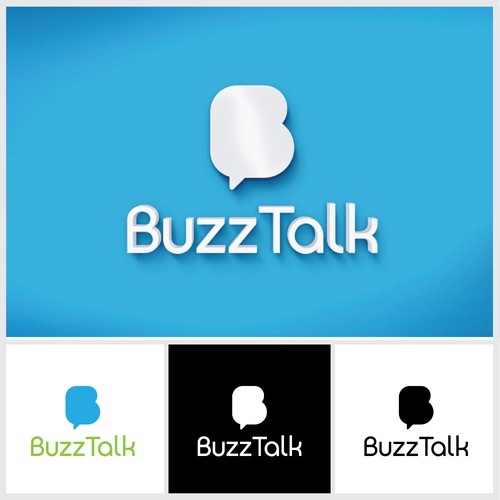 Logo concept for Buzz Talk