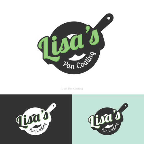 Logo Design for "Lisa's Pan Coating"