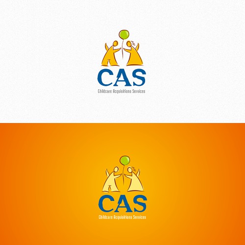 Create the logo and identity for CAS Childcare Acquisitions Services