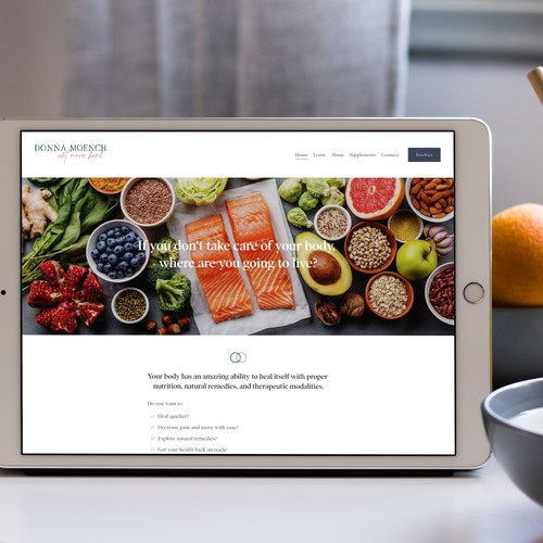 Nutritionist and Educator Website