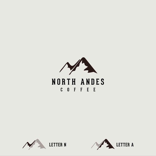 Logo for a  Colombian coffee seller