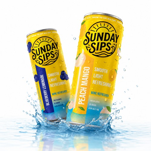 Product packaging contest entry - RTD Drink Can Design