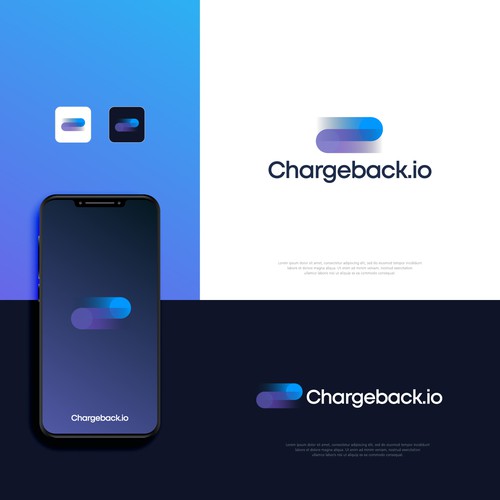 Logo concept for ChargeBack.io