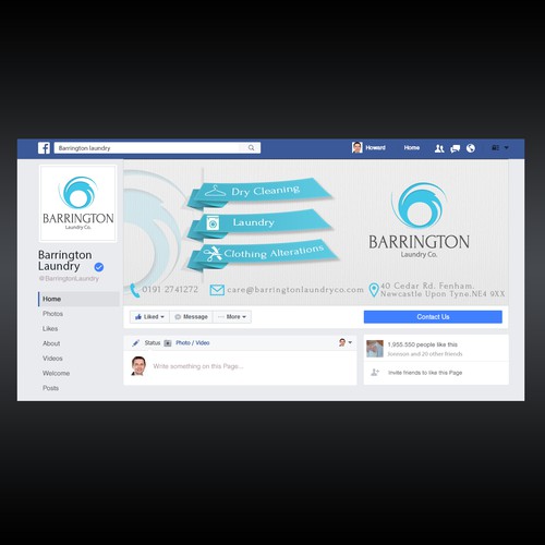 FB cover for a Laundry