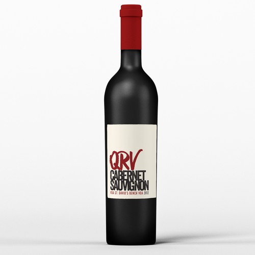 Bold logo for wine label