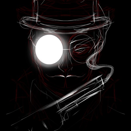 Crime fiction book cover
