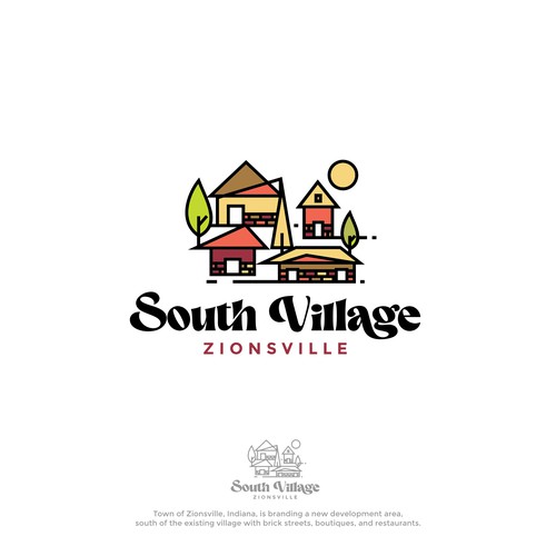 South Village Bricks Logo